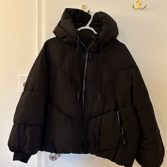 Zara Cropped Puffer Jacket - Picture 3 of 5